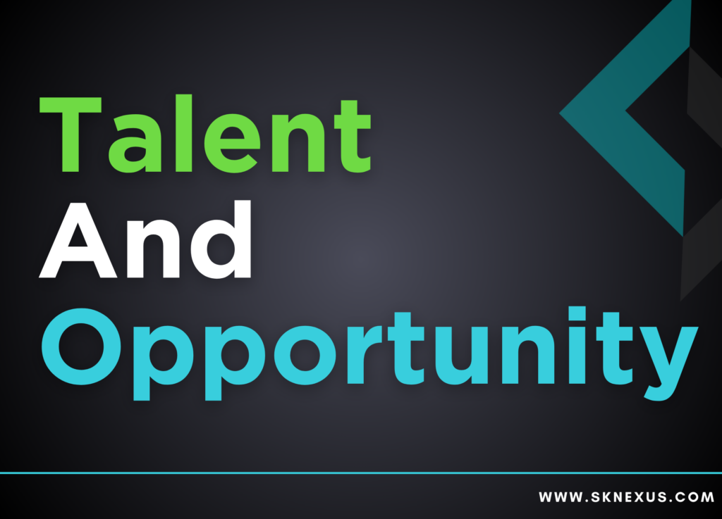 Talent is equally distributed, opportunity is not