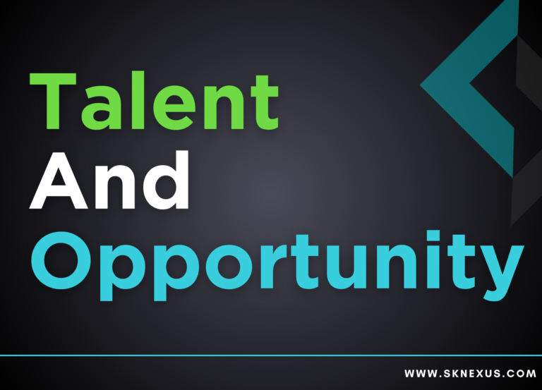 Read more about the article Talent is equally distributed, opportunity is not