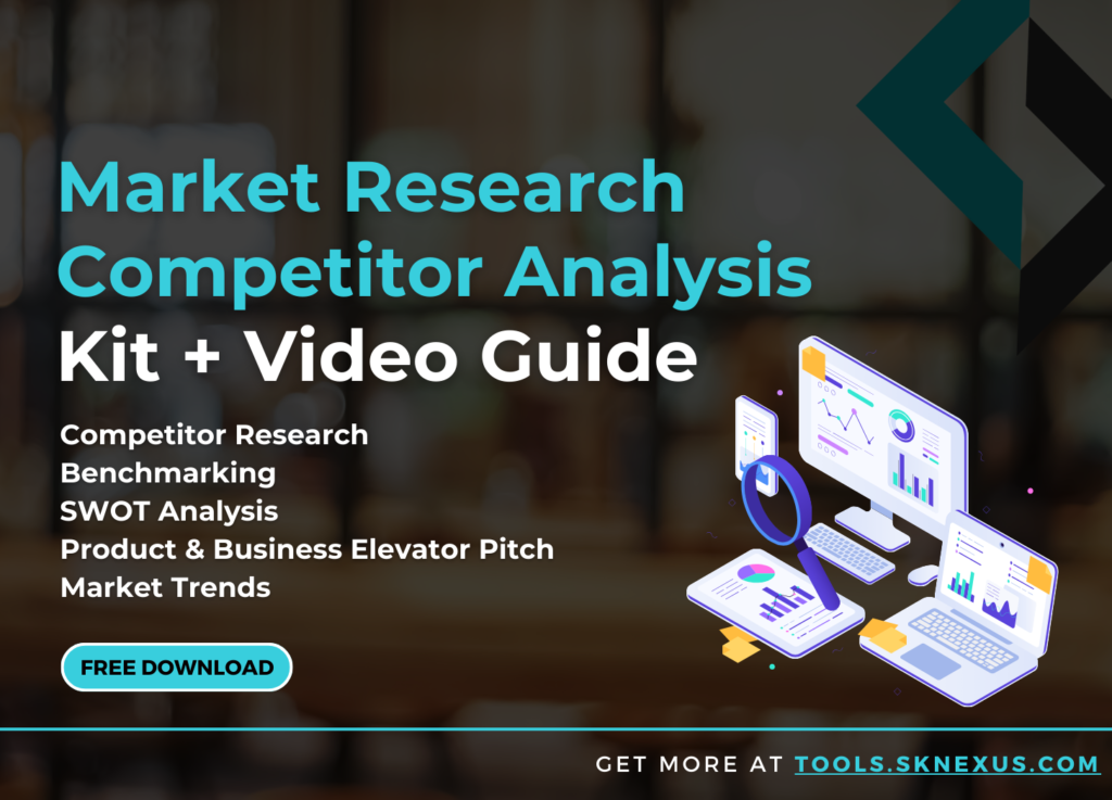 Kit+Video: Competitor Analysis and Market Research Template
