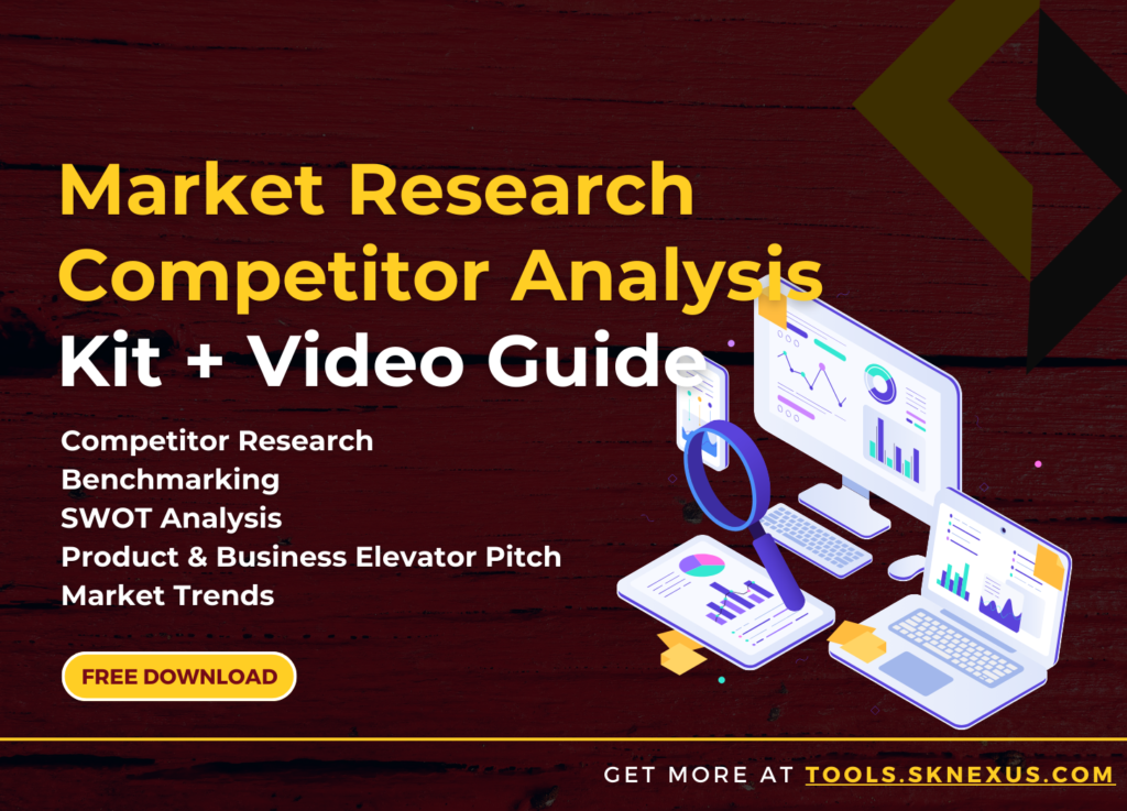 Kit+Video: Competitor Analysis and Market Research Template