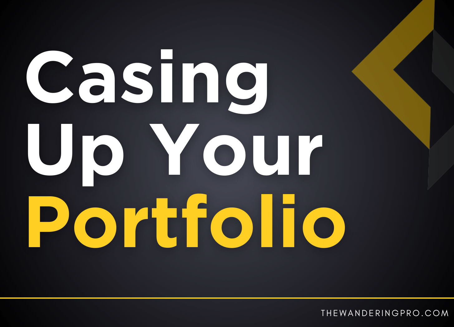 Read more about the article Casing Up Your Portfolio – Don’t Show, Do Tell – A Case Study