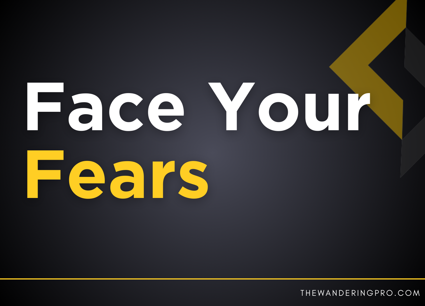 Read more about the article Face Your Fears